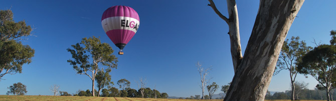 Elgas hot air balloon