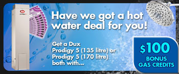 Dux Prodigy 5 Hot Water Bundle Sale